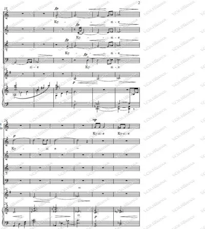 Kyrie from Horn Mass - Image 2